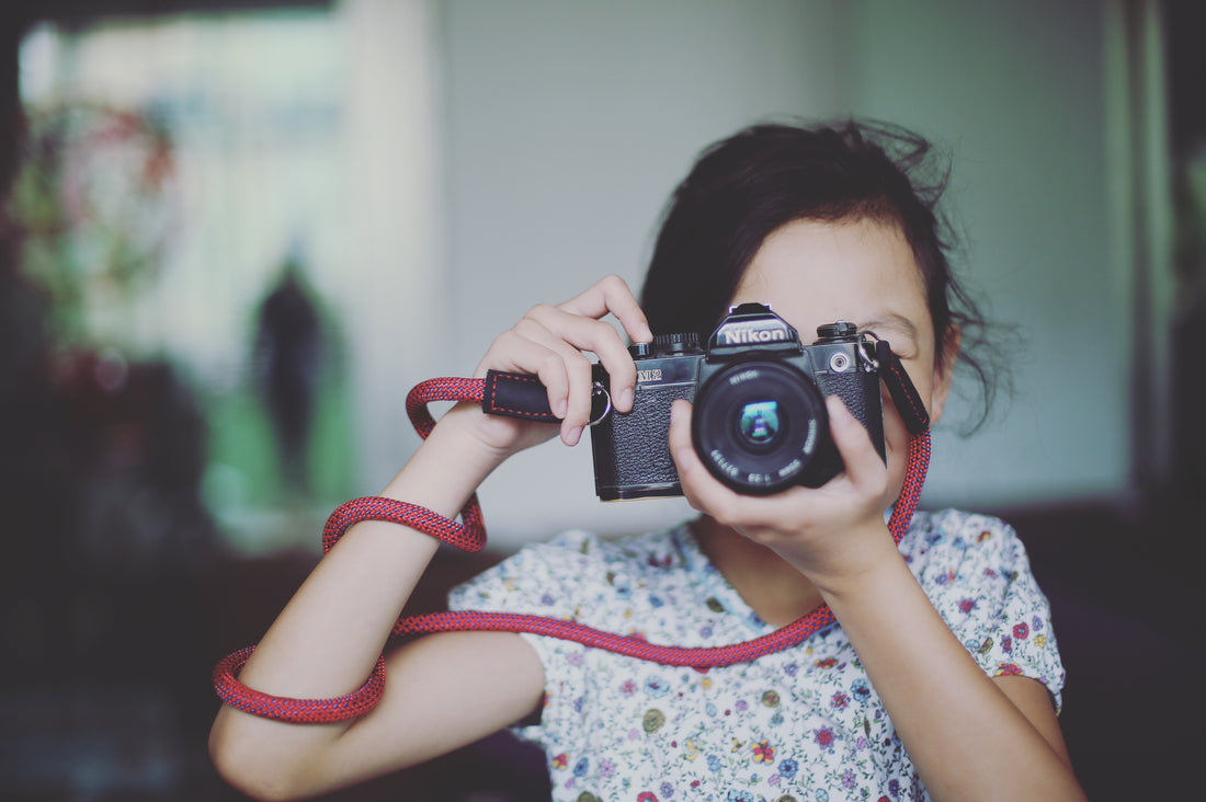 Handmade Camera strap A New Beginning. New journey.