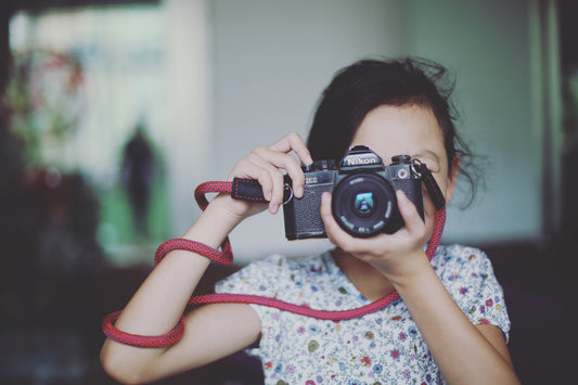 Handmade Camera strap A New Beginning. New journey.