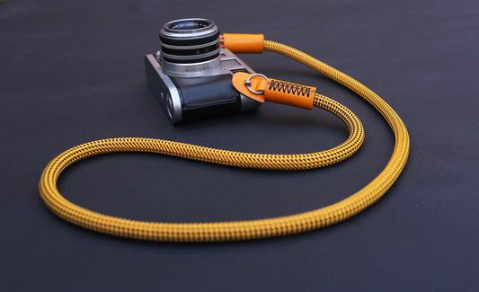  gold-climbing-rope-camera-strap-orange-leather