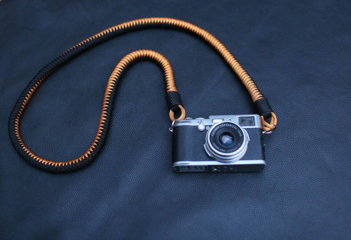 braided rope camera strap