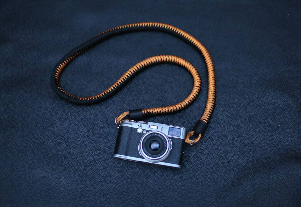 handmade braided rope camera strap