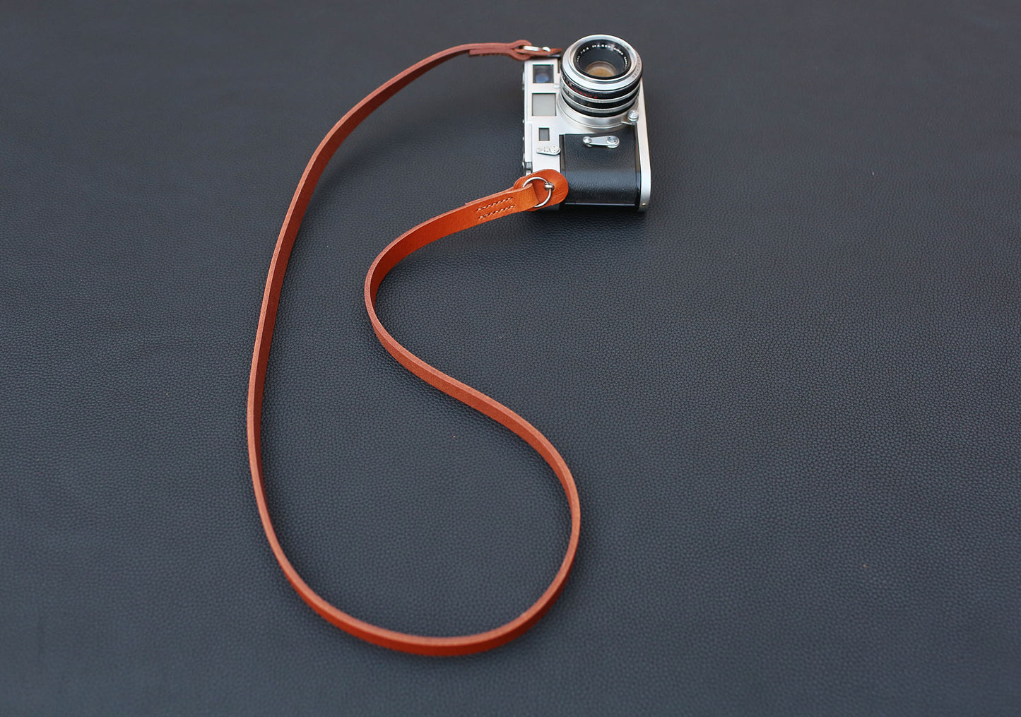 Shield protector on camera strap