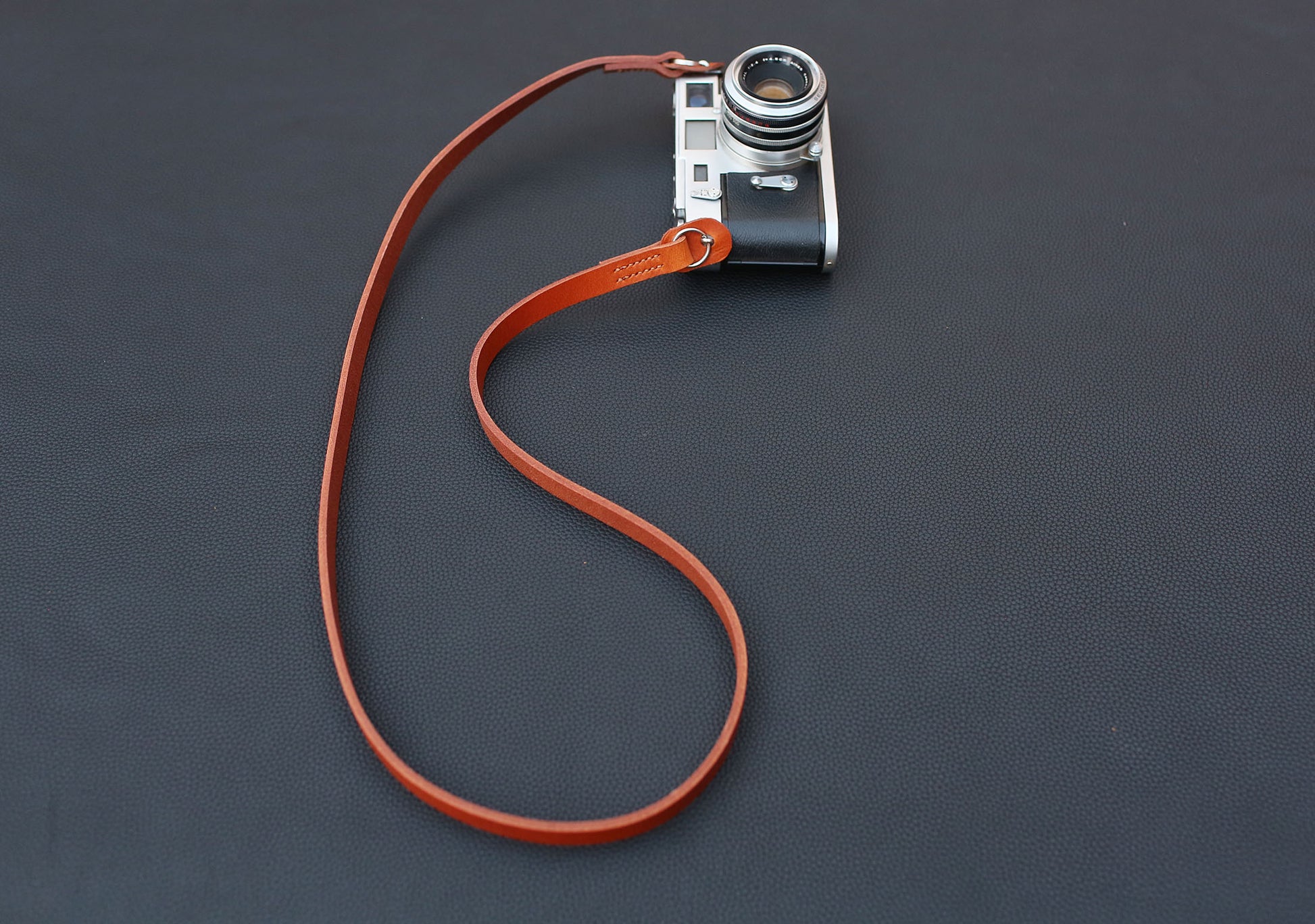 Shield protector on camera strap