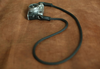 8mm black rope camera neck strap windmup®️ - windmup