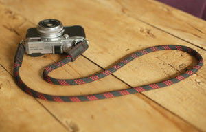 Handmade Camera Strap Elf black Climbing Rope &Windmup.com - windmup