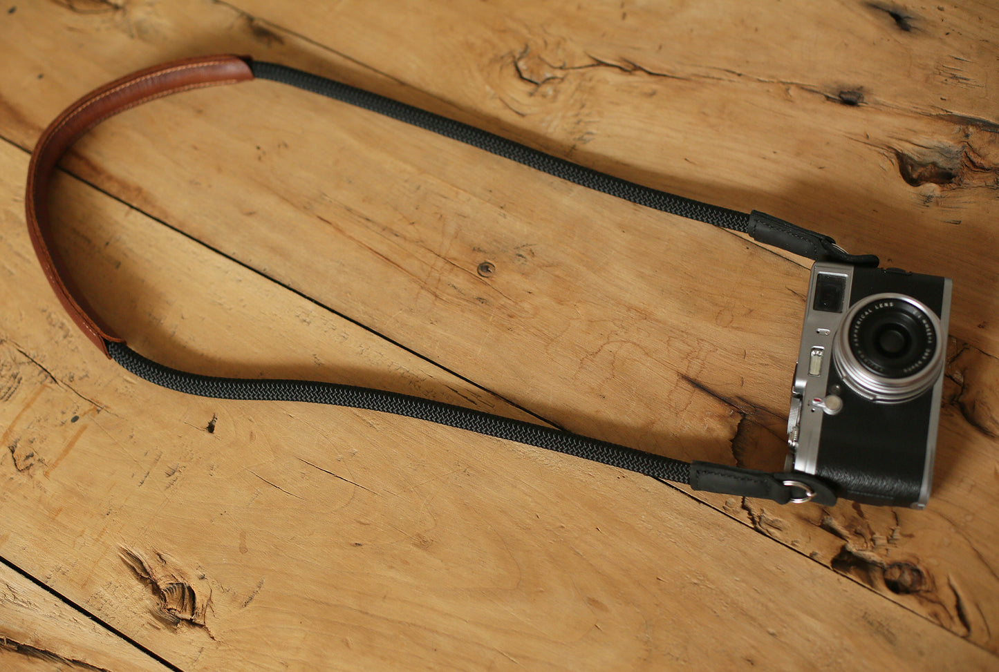 Cool Depressurize Handmade Camera Strap Climbing Rope Black &Windmup.com - windmup