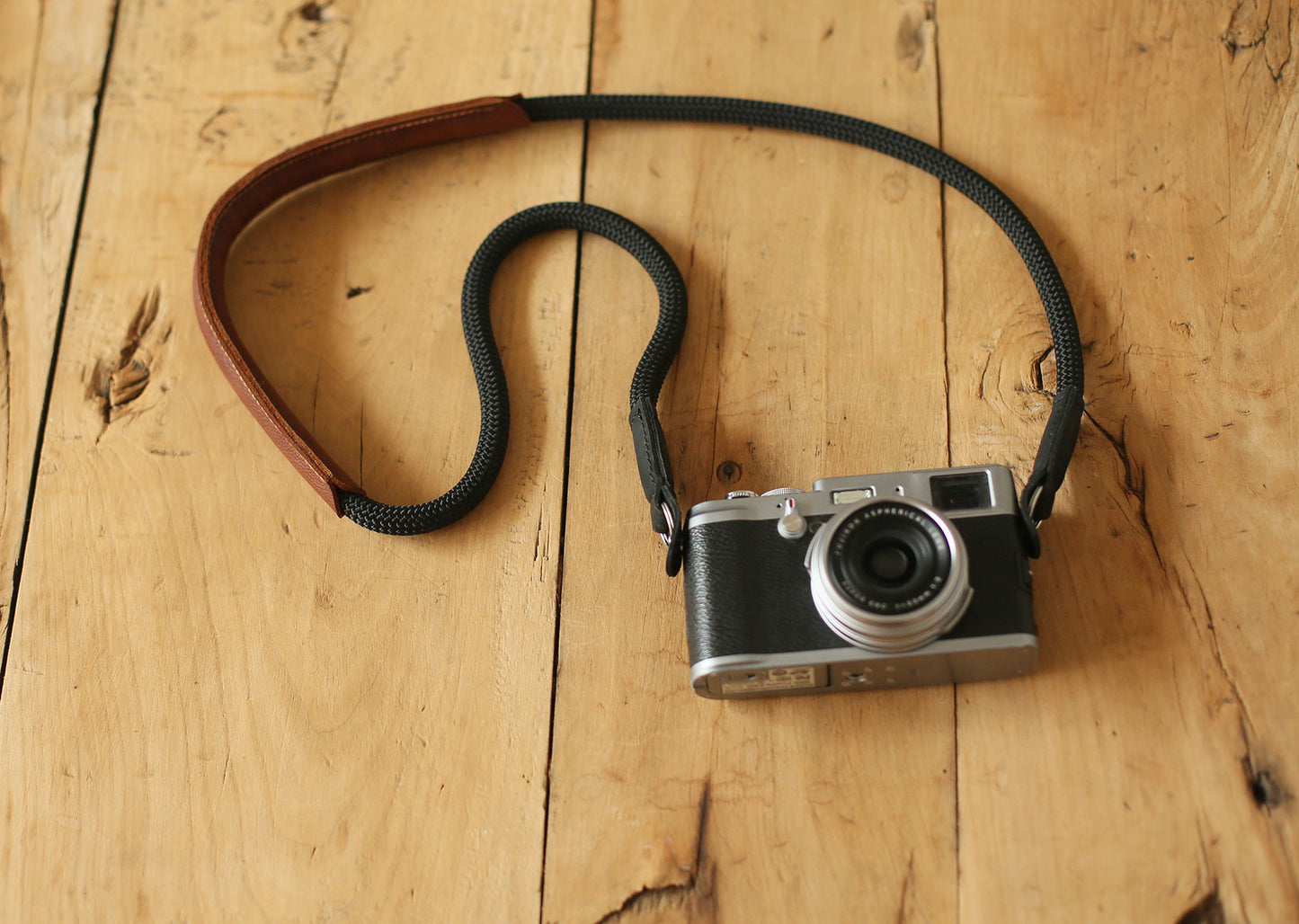 Cool Depressurize Handmade Camera Strap Climbing Rope Black &Windmup.com - windmup
