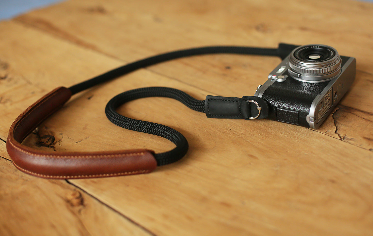 Cool Depressurize Handmade Camera Strap Climbing Rope Black &Windmup.com - windmup