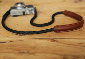Cool Depressurize Handmade Camera Strap Climbing Rope Black &Windmup.com - windmup