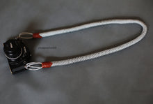 COOL handmade weave camera shoulder strap silver soft &windmup.com - windmup