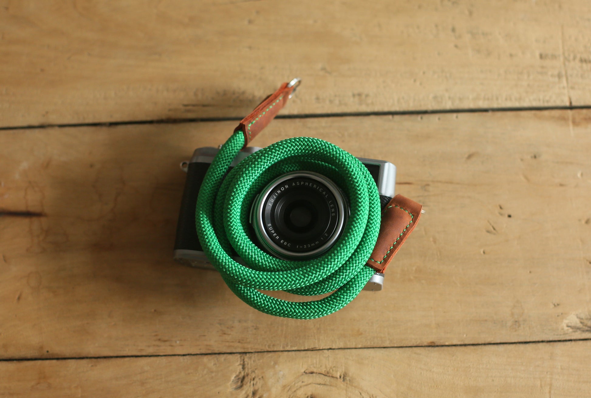 Camera Strap Handmade Grass green Climbing Rope B&Windmup.com - windmup