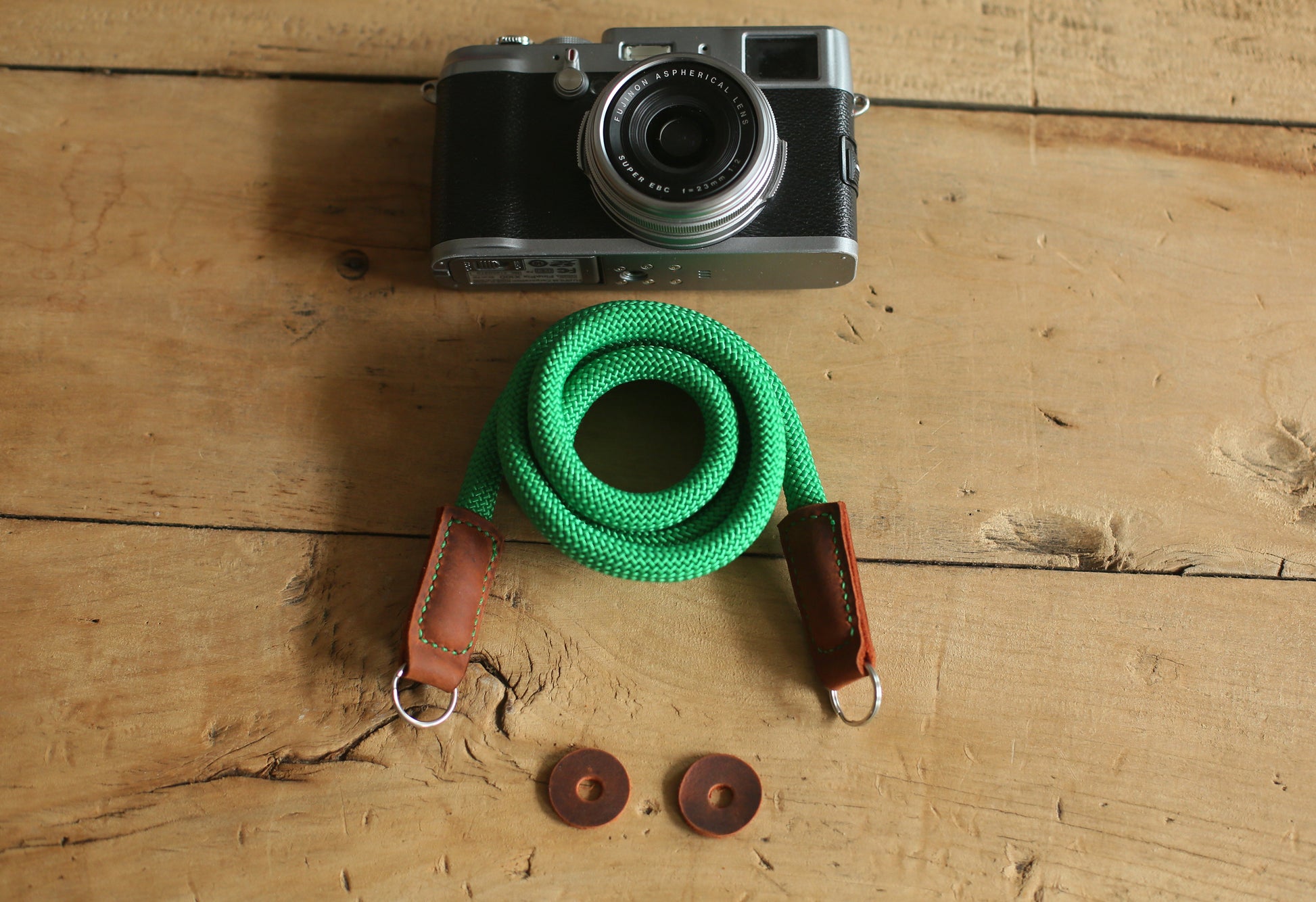 Camera Strap Handmade Grass green Climbing Rope B&Windmup.com - windmup