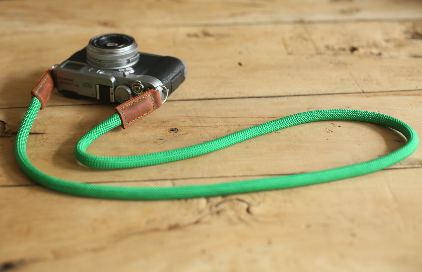 Camera Strap Handmade Grass green Climbing Rope B&Windmup.com - windmup