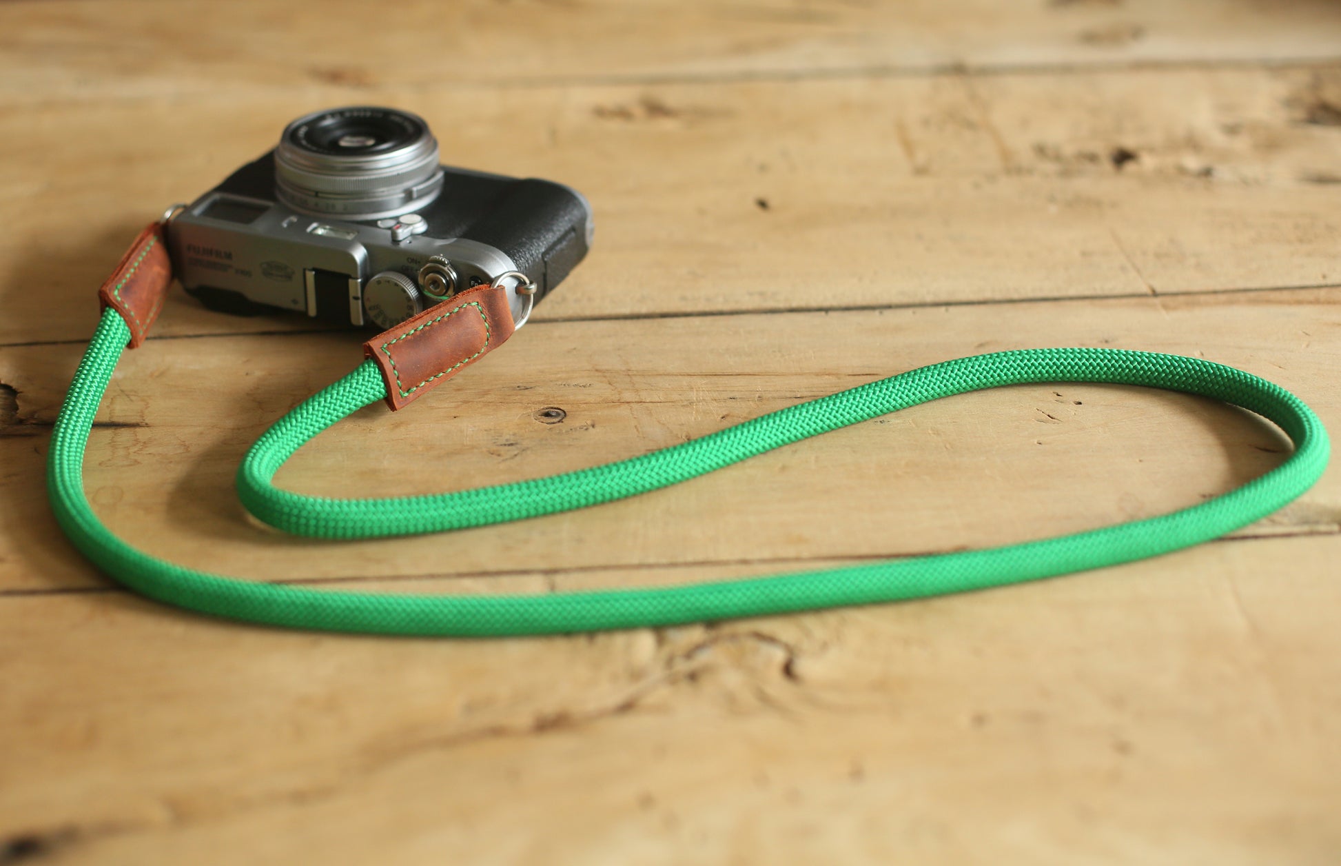 Camera Strap Handmade Grass green Climbing Rope B&Windmup.com - windmup