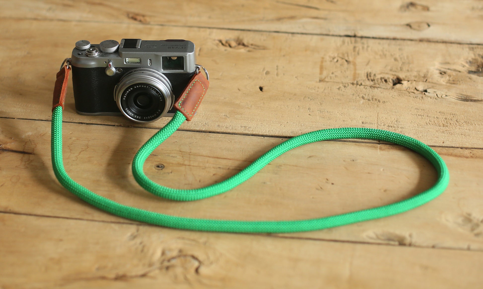 Camera Strap Handmade Grass green Climbing Rope B&Windmup.com - windmup