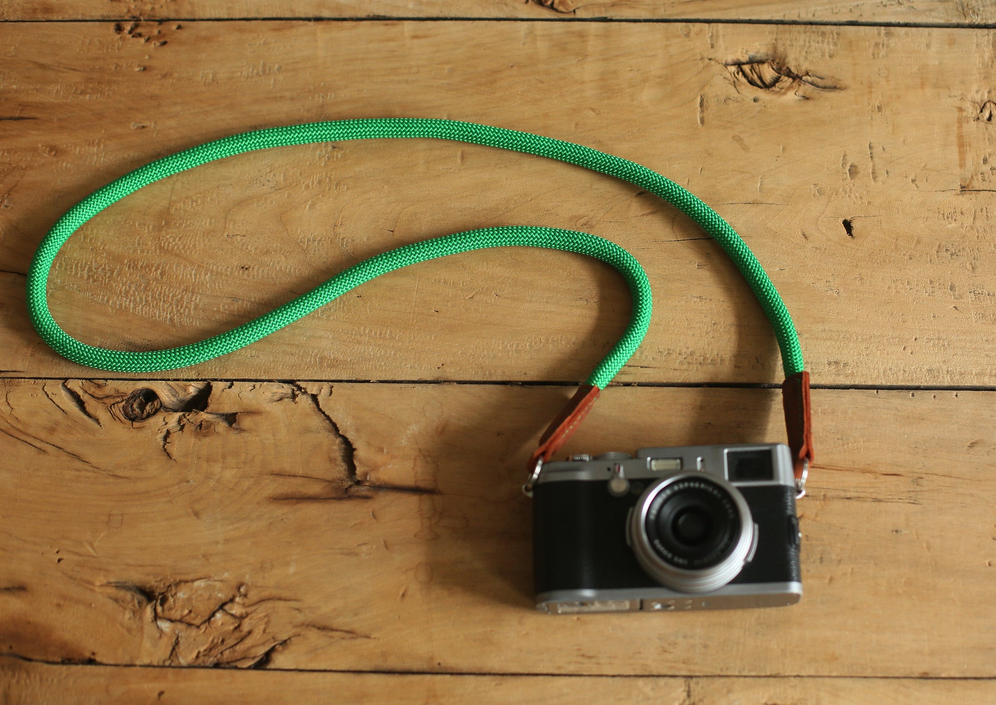 Camera Strap Handmade Grass green Climbing Rope B&Windmup.com - windmup