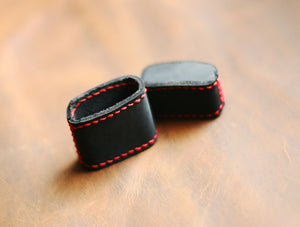 Cool black soft zippo leather case box | windmup - windmup
