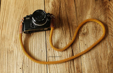 Handmade Camera Strap Dazzling Gold Climbing Rope &Windmup.com - windmup