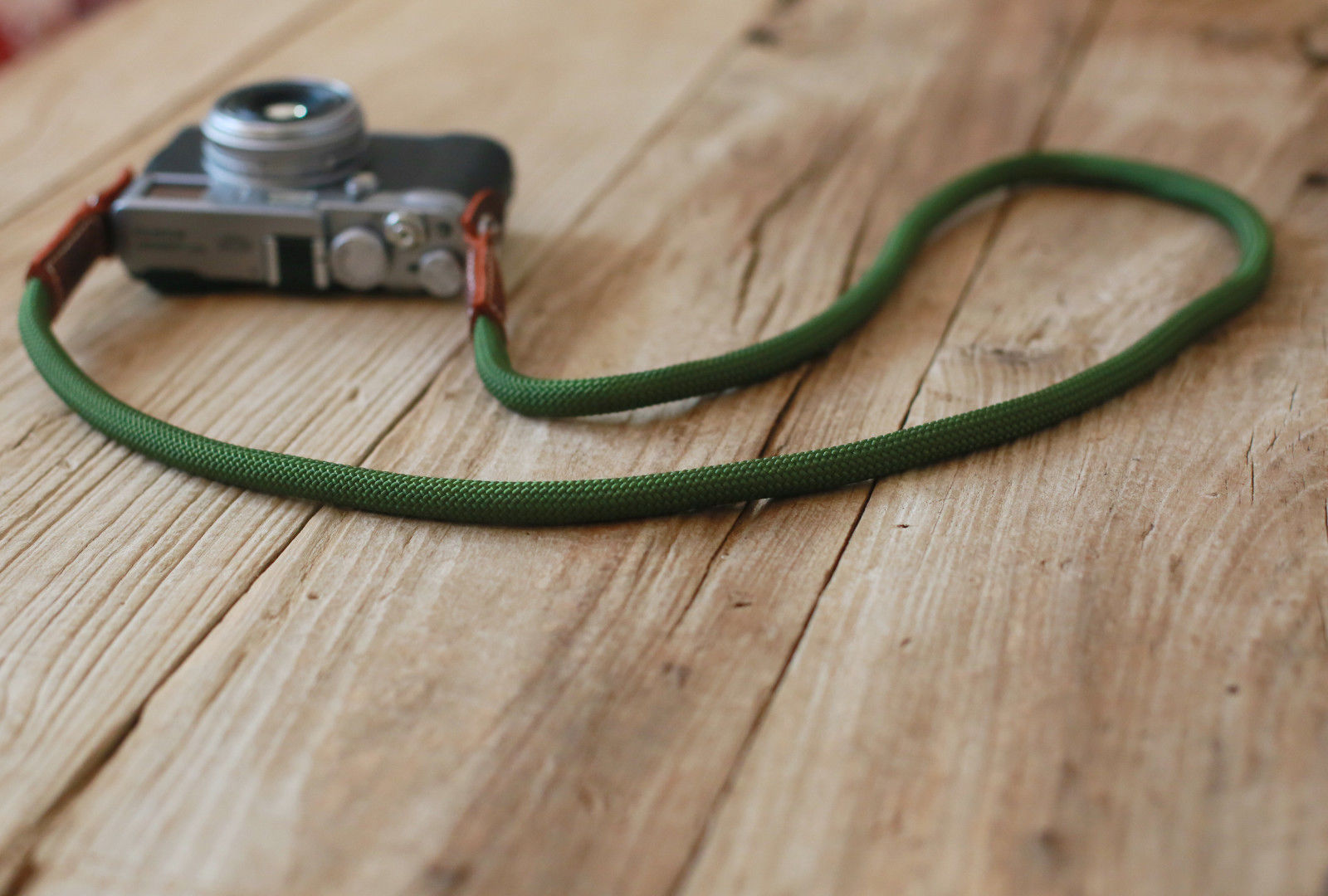 Camera Strap Handmade  Retro Army green Climbing Rope &Windmup.com - windmup