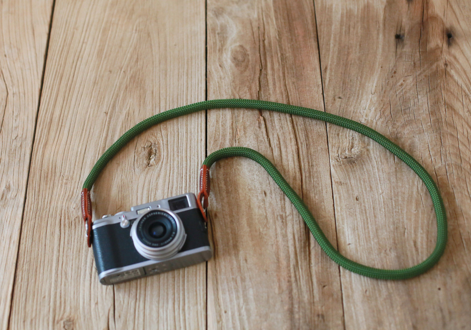Camera Strap Handmade  Retro Army green Climbing Rope &Windmup.com - windmup