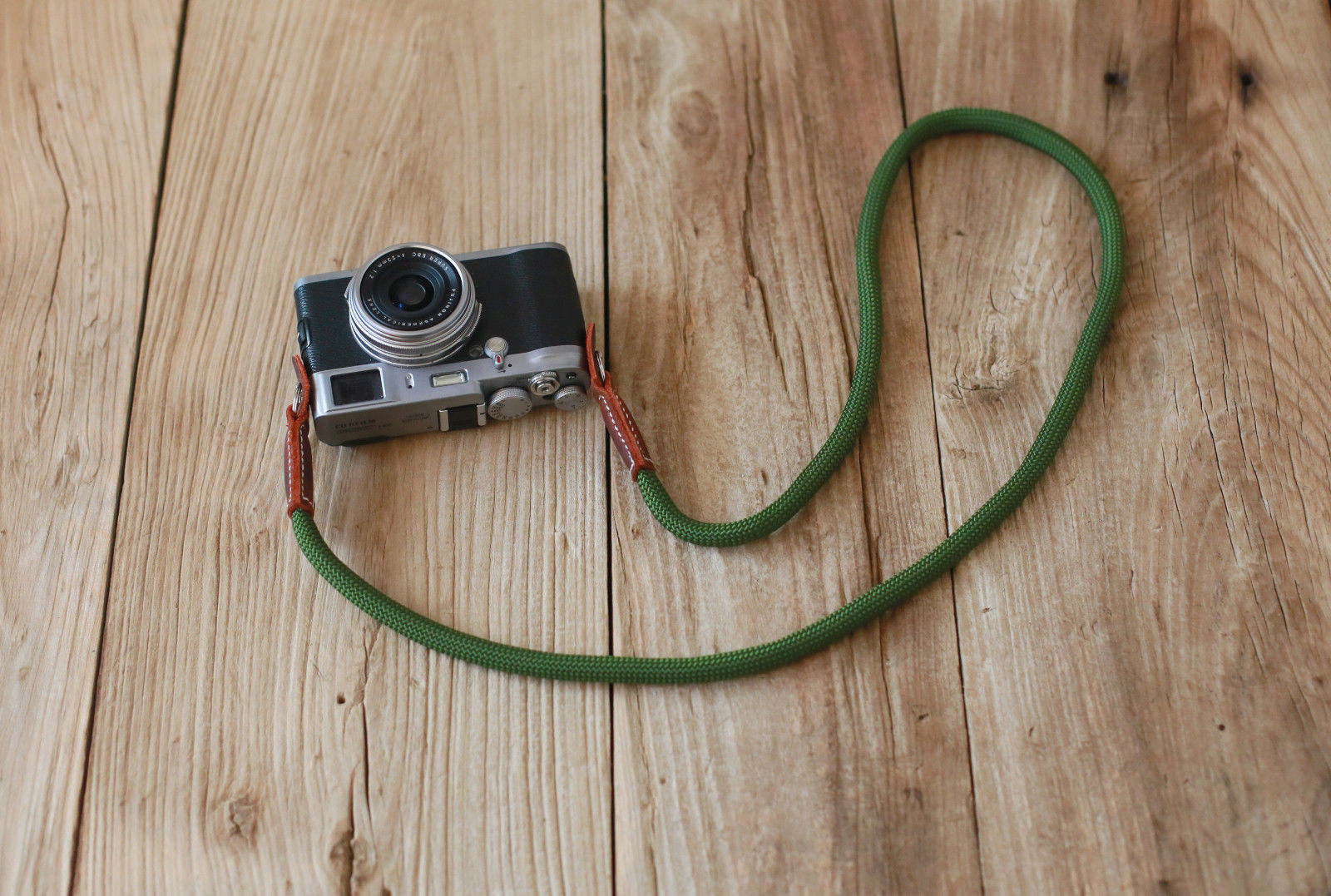 Camera Strap Handmade  Retro Army green Climbing Rope &Windmup.com - windmup