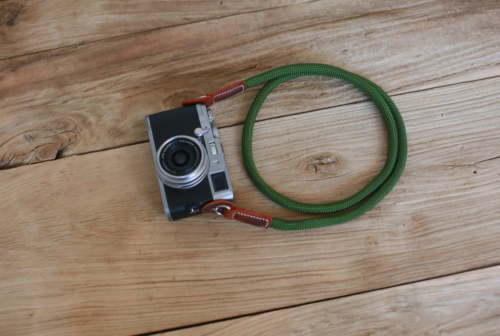 Camera Strap Handmade  Retro Army green Climbing Rope &Windmup.com - windmup