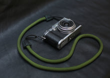Army green Quick-release rope camera strap - windmup