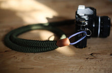 COOL handmade weave camera neck strap armygreen soft | windmup.com - windmup