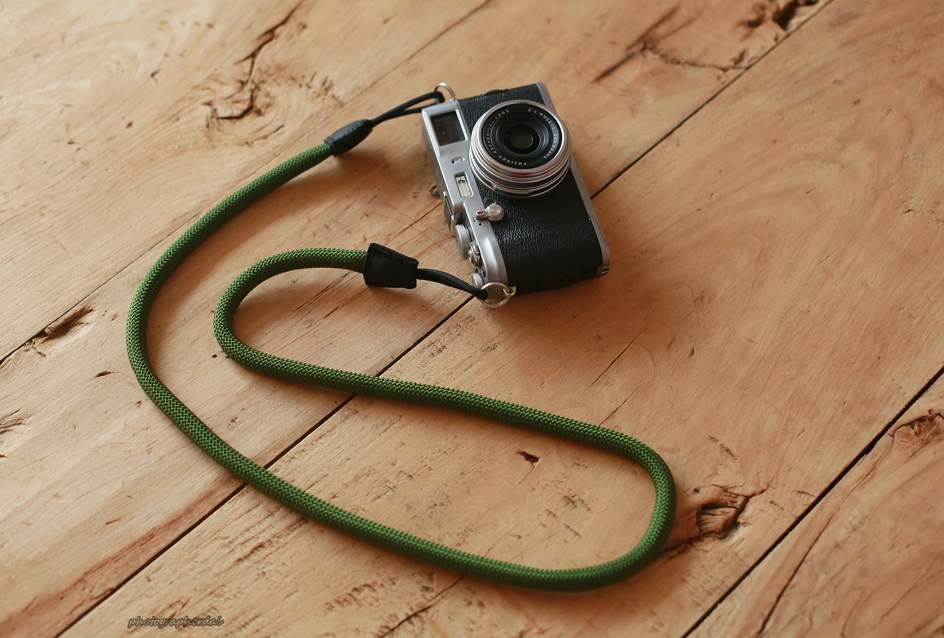 Camera Strap Handmade Armygreen Climbing Rope D | windmup.com - windmup