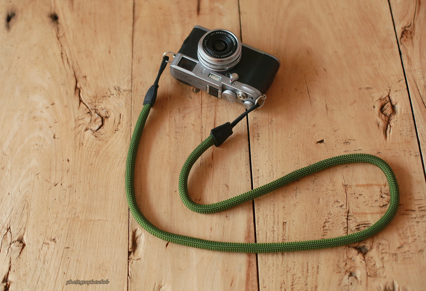 Camera Strap Handmade Armygreen Climbing Rope D | windmup.com - windmup