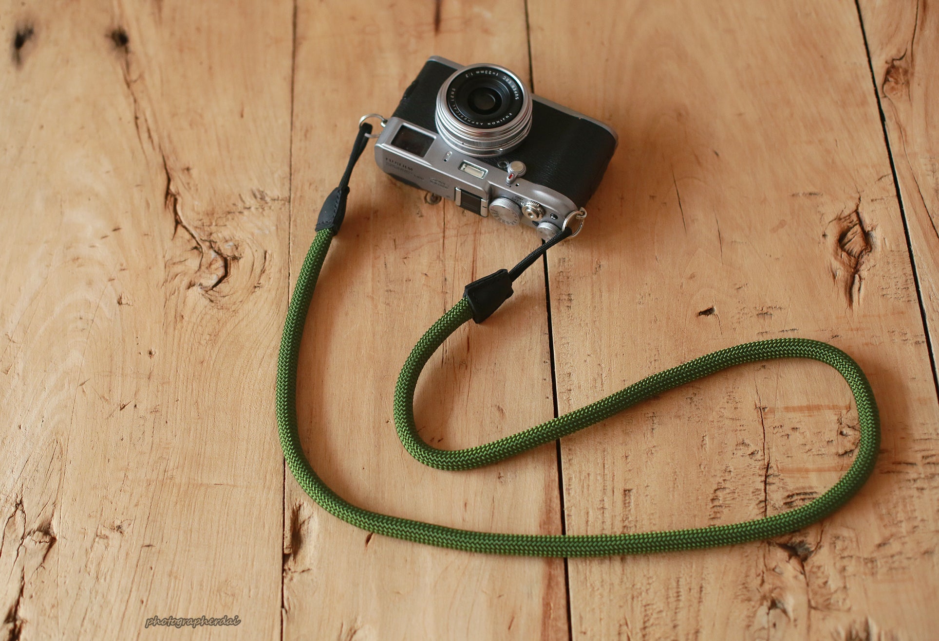 Camera Strap Handmade Armygreen Climbing Rope D | windmup.com - windmup