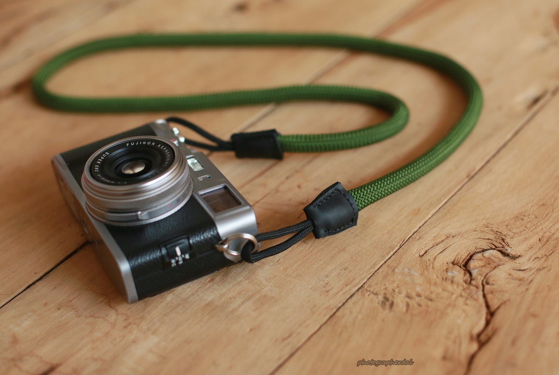 Camera Strap Handmade Armygreen Climbing Rope D | windmup.com - windmup