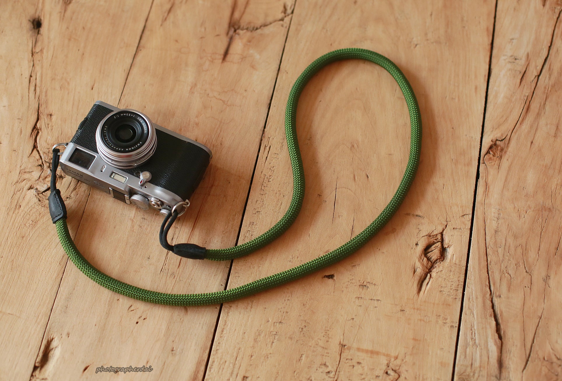 Camera Strap Handmade Armygreen Climbing Rope D | windmup.com - windmup