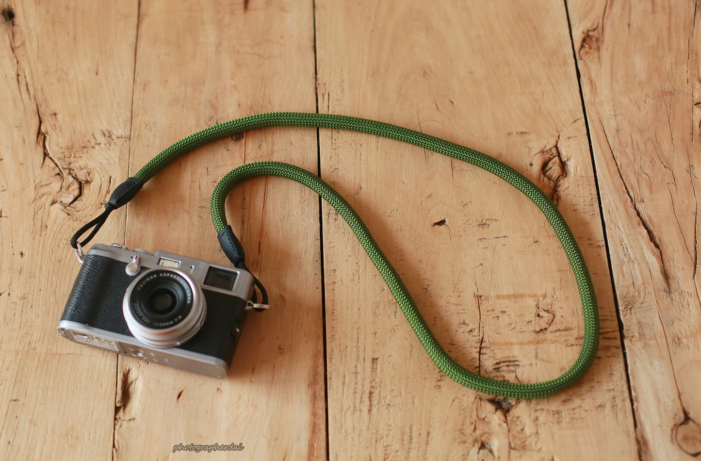 Camera Strap Handmade Armygreen Climbing Rope D | windmup.com - windmup