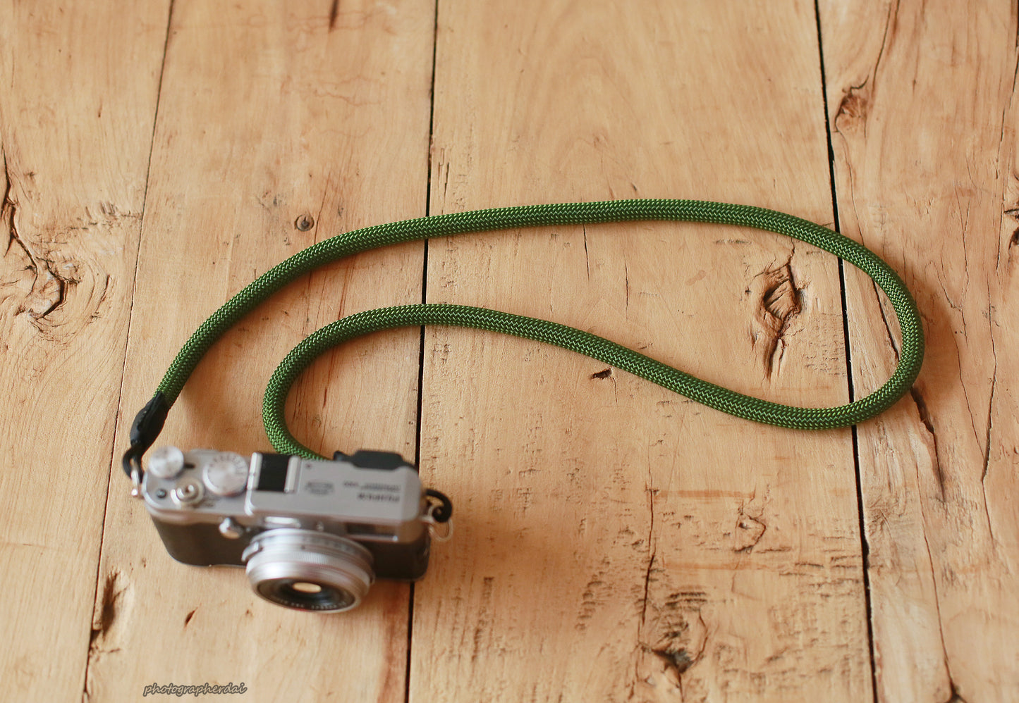 Camera Strap Handmade Armygreen Climbing Rope D | windmup.com - windmup