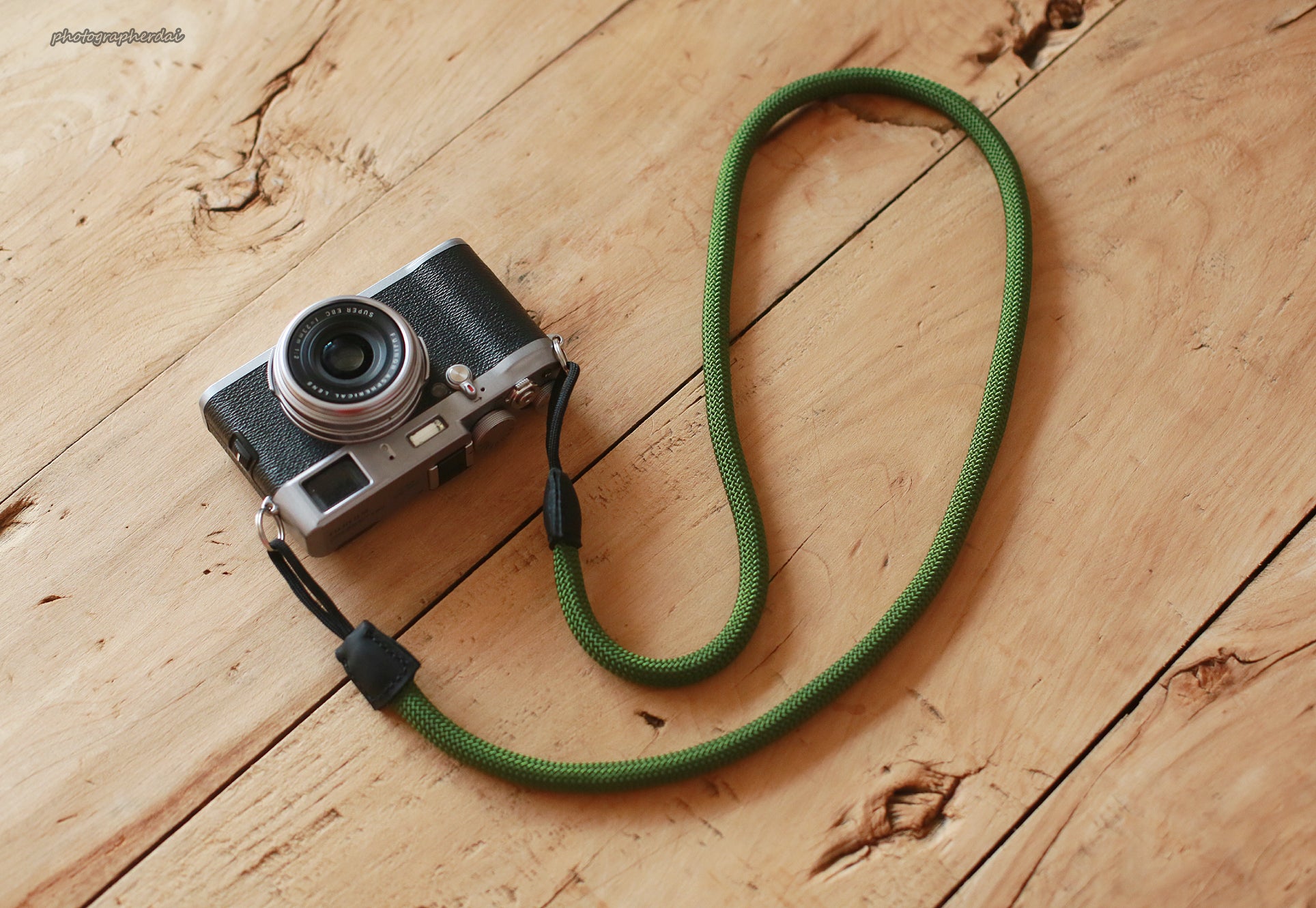 Camera Strap Handmade Armygreen Climbing Rope D | windmup.com - windmup