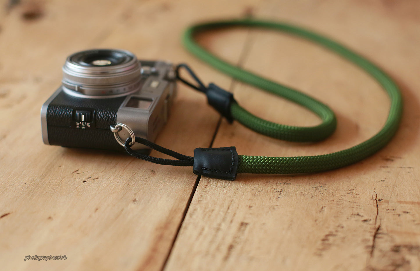 Camera Strap Handmade Armygreen Climbing Rope D | windmup.com - windmup