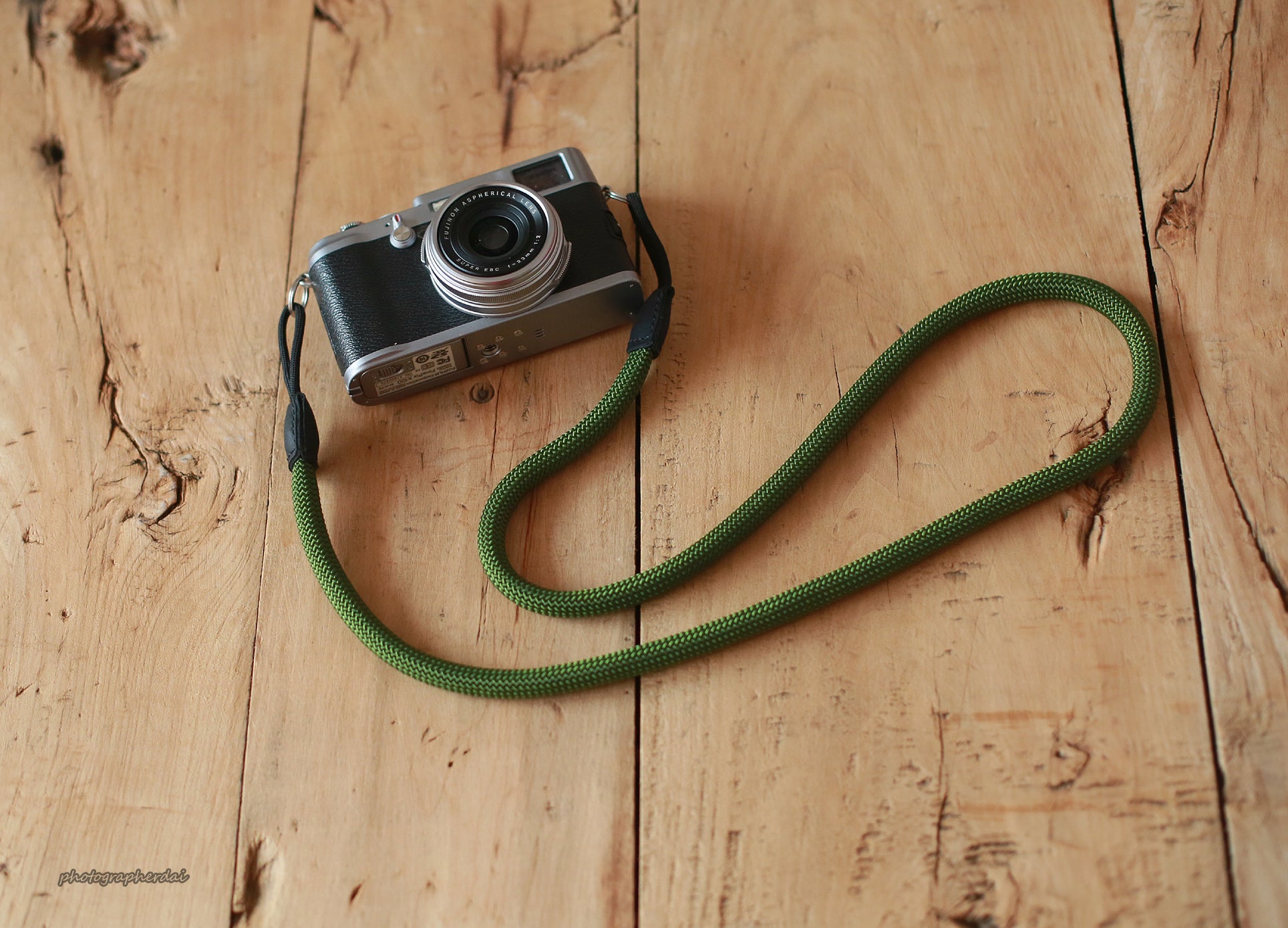 Camera Strap Handmade Armygreen Climbing Rope D | windmup.com - windmup