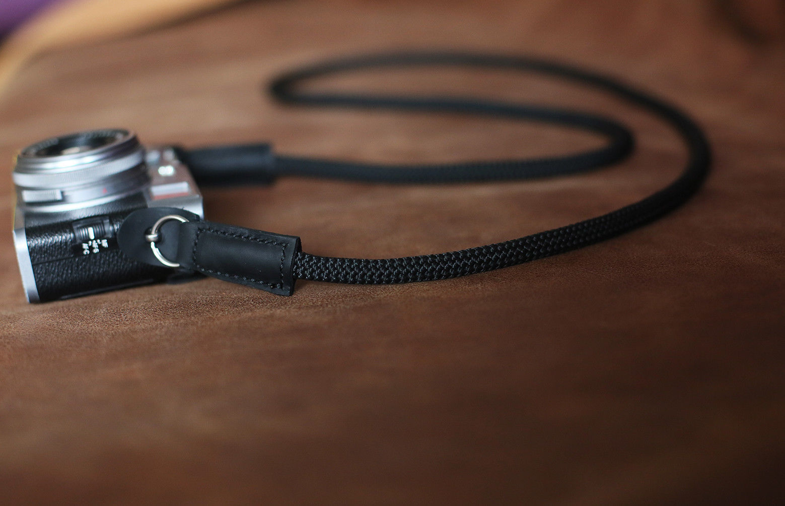 Camera Strap Handmade Agile black Climbing Rope &Windmup.com - windmup